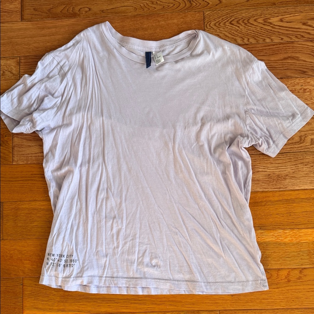Divided Men’s Medium Purple T-Shirt